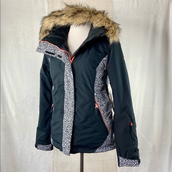 Roxy Fur Ski Jacket & Pants Set! Perfect condition - Picture 2 of 11